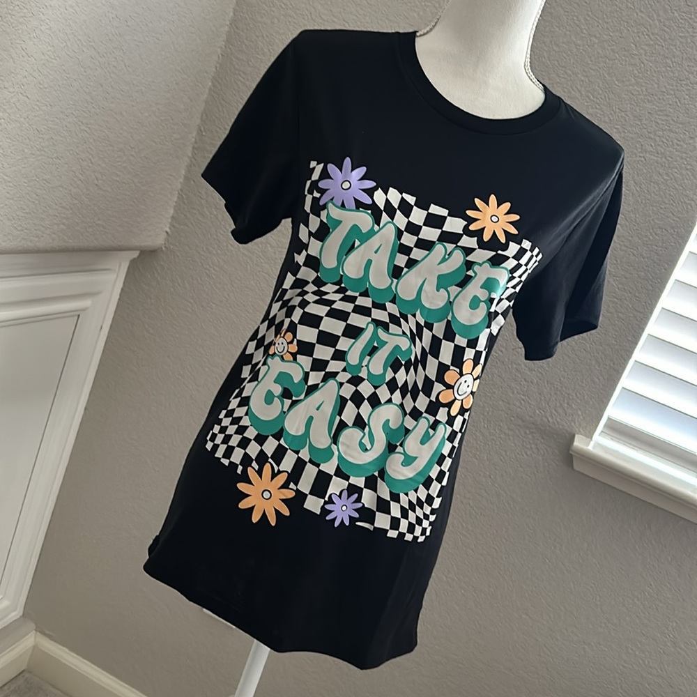 ‘take it easy’ graphic tee NWT